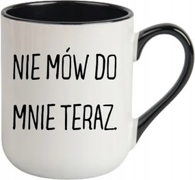 Bögre Fehér, Fekete Cofee Vicces Ajándék Ne Szólj Hozzám Most