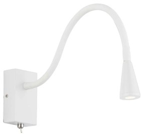 Viokef KOKO fali lámpa, fehér, 3000K melegfehér, beépített LED, 240 lm, VIO-4157501