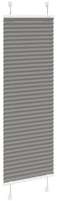 pliszírozott redőny antracit 45x150 cm szövetszélesség 44,4 cm