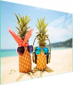 Üveg Vágódeszka 52x30 Ananász Edzett Üveg