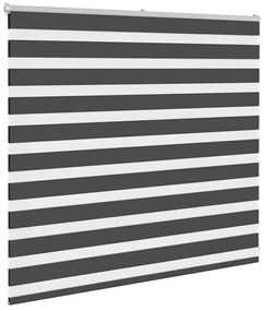 zebrafüggönnyel fekete szövetszélesség 150,9 cm poliészter