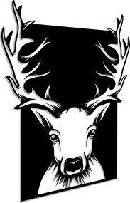 Áttört Szarvas Falikép Vadásznak 80CM 3D