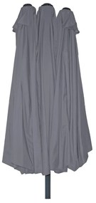 Világosbarna napernyő 265x460 cm – Garden Pleasure