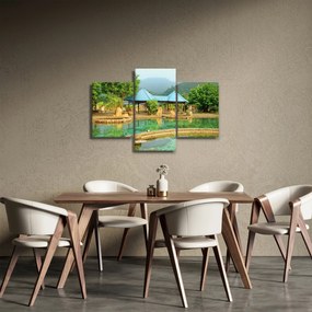 Kép - Shanghai, hotel, park (90x60 cm)