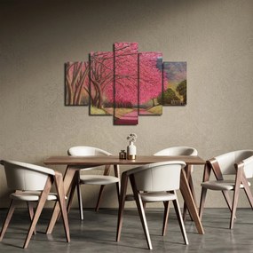Virágzó fák képe (150x105 cm)