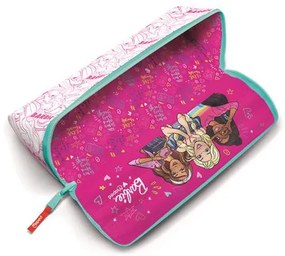 Tolltartó, háromszög alakú, kifordítható, cipzáras, MAPED Barbie Open XXL (IMAB931915)