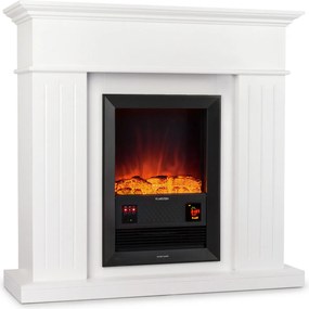 Klarstein Chamonix, elektromos kandalló, ventilátor, 2000 W, heti időzítő, távirányító, fehér