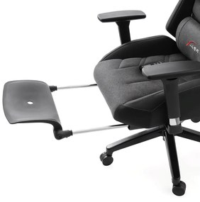 FIRTINA Massage TX 200 KG teherbírású szövet gamer szék lábtartóval, beépített masszázs- és fűtés funkcióval, 3D kartámasz