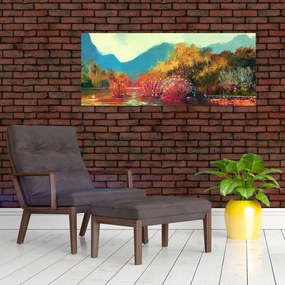 Kép - őszi színek (120x50 cm)