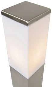 Modern kültéri fali lámpa acél 80 cm IP44 - Malios