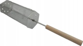 Grillrács Hatszögletű 2 Db Rozsdamentes Acél 25X10 CM