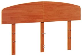 viaszbarna tömör fenyőfa fejtámla 140 cm