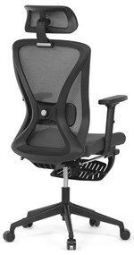 Szürke Hálós Irodai Szék, Szinkron Mechanikával. KA-S257 GREY