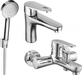 Mexen Kama R75 fürdőszobai készlet, króm - 72503R75-00