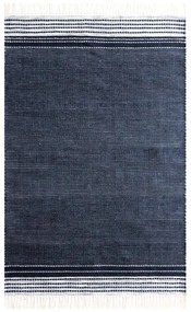 Civil sötétkék kétoldalas kültéri szőnyeg újrahasznosított műanyagból, 120 x 180 cm - Green Decore