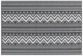 Fekete kültéri szőnyeg 120 x 180 cm NAGPUR Beliani