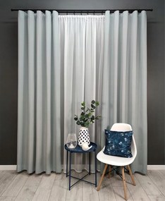 Függöny Dalia 145x300 könnyű öko natúr szalaggal