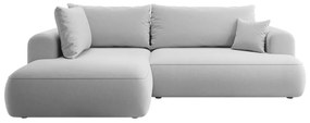 Sarokkanapé Olivo II (B) (szürke + fekete) . Akció -15%. 1099251