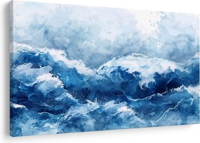Kép - A tenger illusztrációja (90x60 cm)