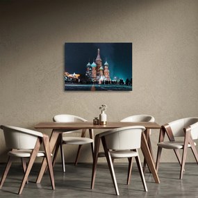 Szerkezet képe Oroszországban (üvegen) (70x50 cm)