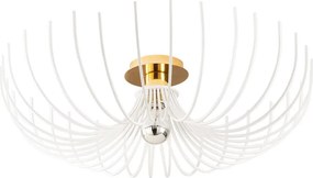 Aspendos N-640 fehér fém függőlámpa, Ø56 cm
