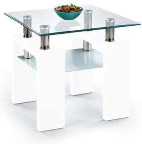 RESTON dohányzóasztal, fehér