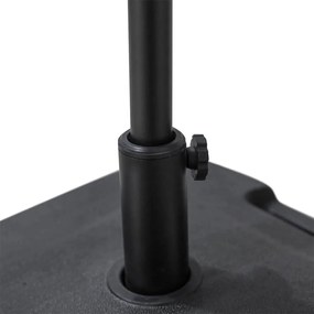 Tölthető napernyő talpak több típusban-négyszög alakú talp