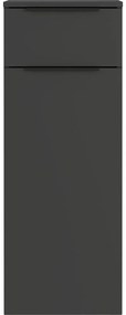 Antracitszürke magas-fali fürdőszoba szekrény 36x93 cm Crandon – Germania