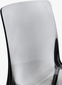 Szürke műanyag kerti szék Adele – Bizzotto