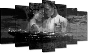 Vászonkép 140x80 Titanic Fekete-fehér