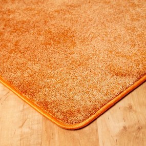 Szegett szőnyeg 100x200 cm – Narancssárga egyszínű