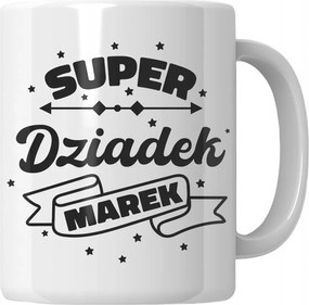 Szuper nagypapa bögre [válassz Nevet] Ajándék Nagypapának Nagypapa napja