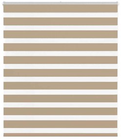 zebrafüggönnyel homokbarna szövetszélesség 115,9 cm poliészter