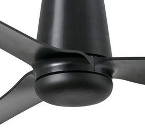 FARO 33830WT-Mennyezeti ventilátor PUNT TUB M fekete átm. 132 cm WT + távirányítás