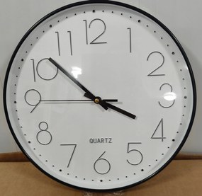 Falióra Klasszikus Analóg 30CM Falra Csendes Jól Olvasható Kvarc