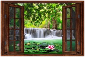 Poszterek 60x40 Vízesés Thaiföldön