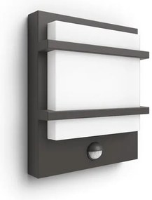 Philips - LED Kültéri fali lámpa érzékelővel PETRONIA LED/3,8W/230V IP44