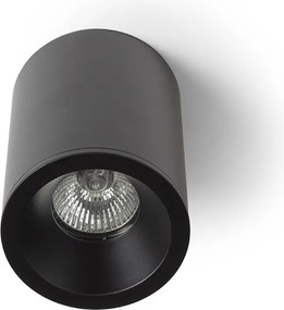 RENDL EILEEN stropní černá 230V LED GU10 7W IP65