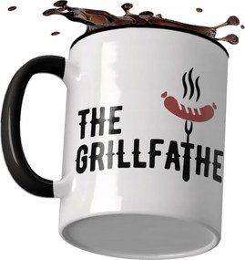 Ajándék bögre Apák napjára Születésnap Apa GrillFather Grill