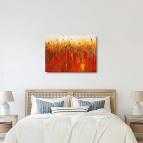 Kép - Festett absztrakció (70x50 cm)