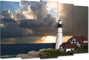 Vászonkép 150x95 Világítótorony Tenger