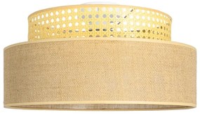 Mennyezeti lámpa BOHO 1xE27/60W/230V átm. 40 cm rattan