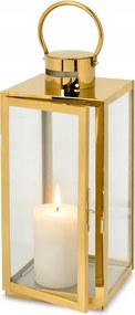 Lámpa Glamour lampion lámpa 49 cm Arany Rozsdamentes Acél mécses
