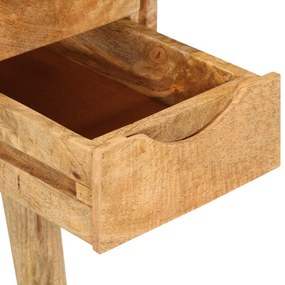 tömör mangófa íróasztal fiókokkal 110 x 47 x 76 cm