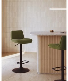 Sötétzöld bárszék szett 2 db-os 103 cm Zenda – Kave Home