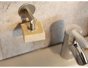 WENKO 24971100-Szappantartó TURBO-LOC 4,5x7 cm ezüstszínű