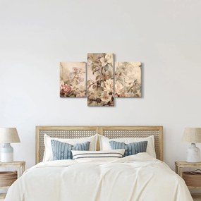 Kép - Vintage madár festmény (90x60 cm)