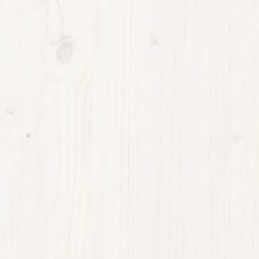 fehér tömör fenyő kerti virágláda 40x40x40 cm