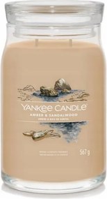 Amber &amp; Sandalwood szója illatgyertya Yankee Candle 1 db