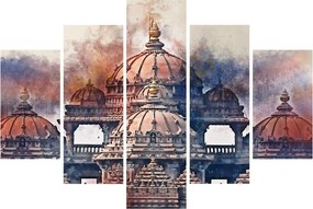 Kép - Akshardham, New Delhi, India (150x105 cm)
